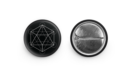 Sacred d20 1" Button