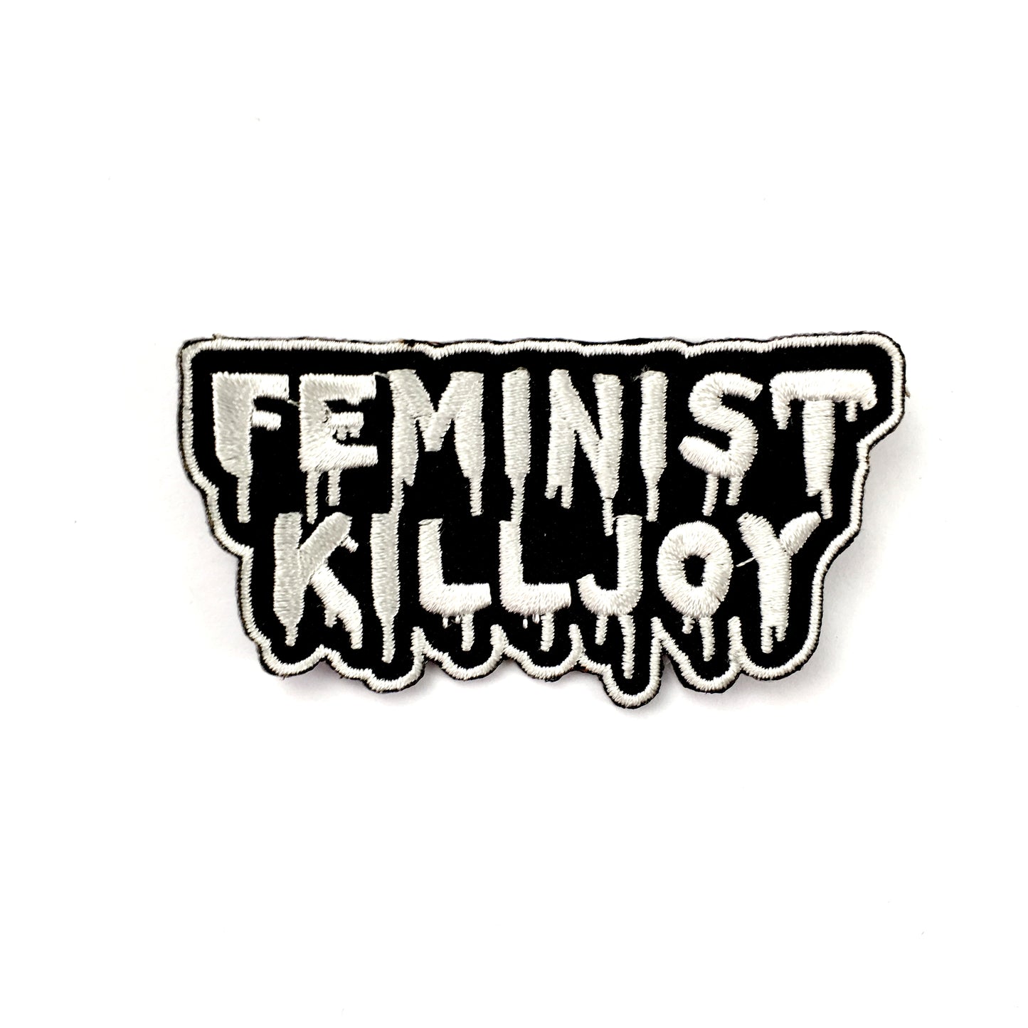 Feminist Killjoy Iron-On Embroidered Patch