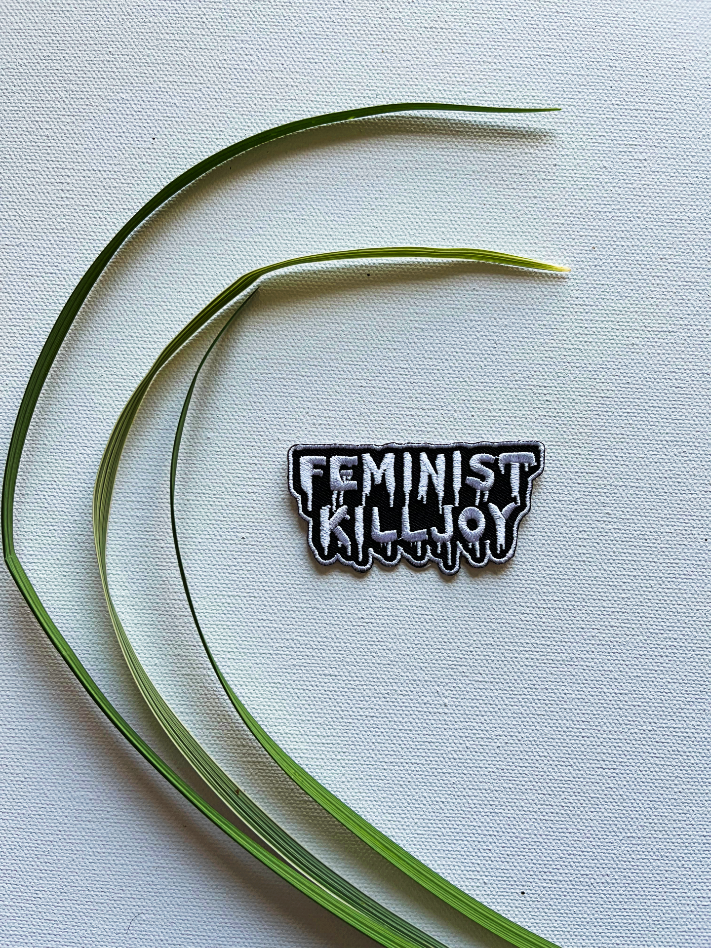 Feminist Killjoy Iron-On Embroidered Patch