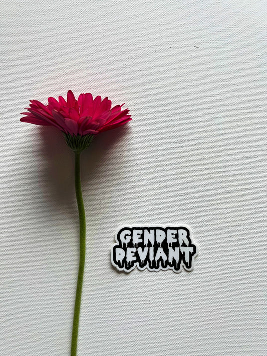 Gender Deviant Vinyl Sticker