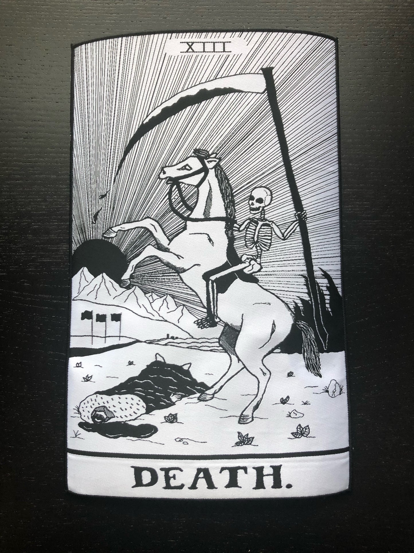Death Card Large Back Patch