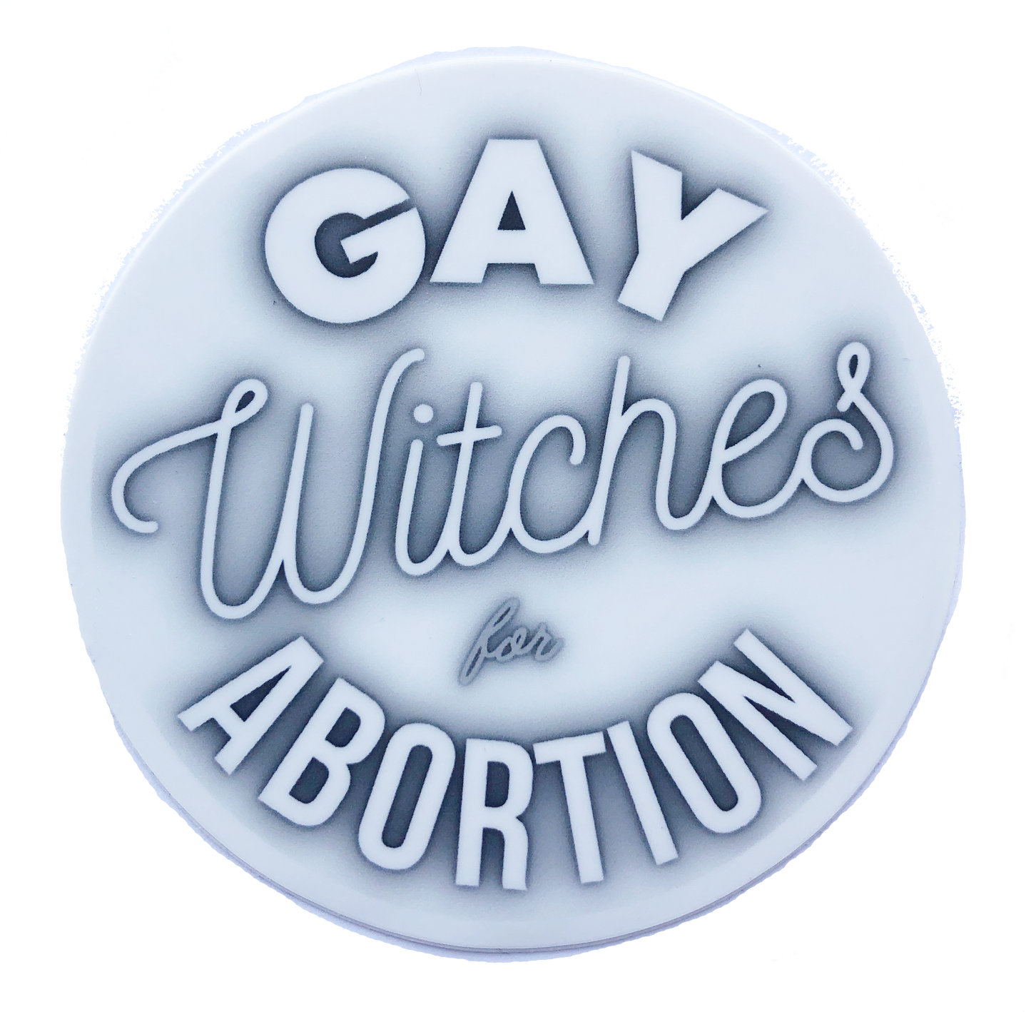 Gay Witches for Abortion Vinyl Sticker