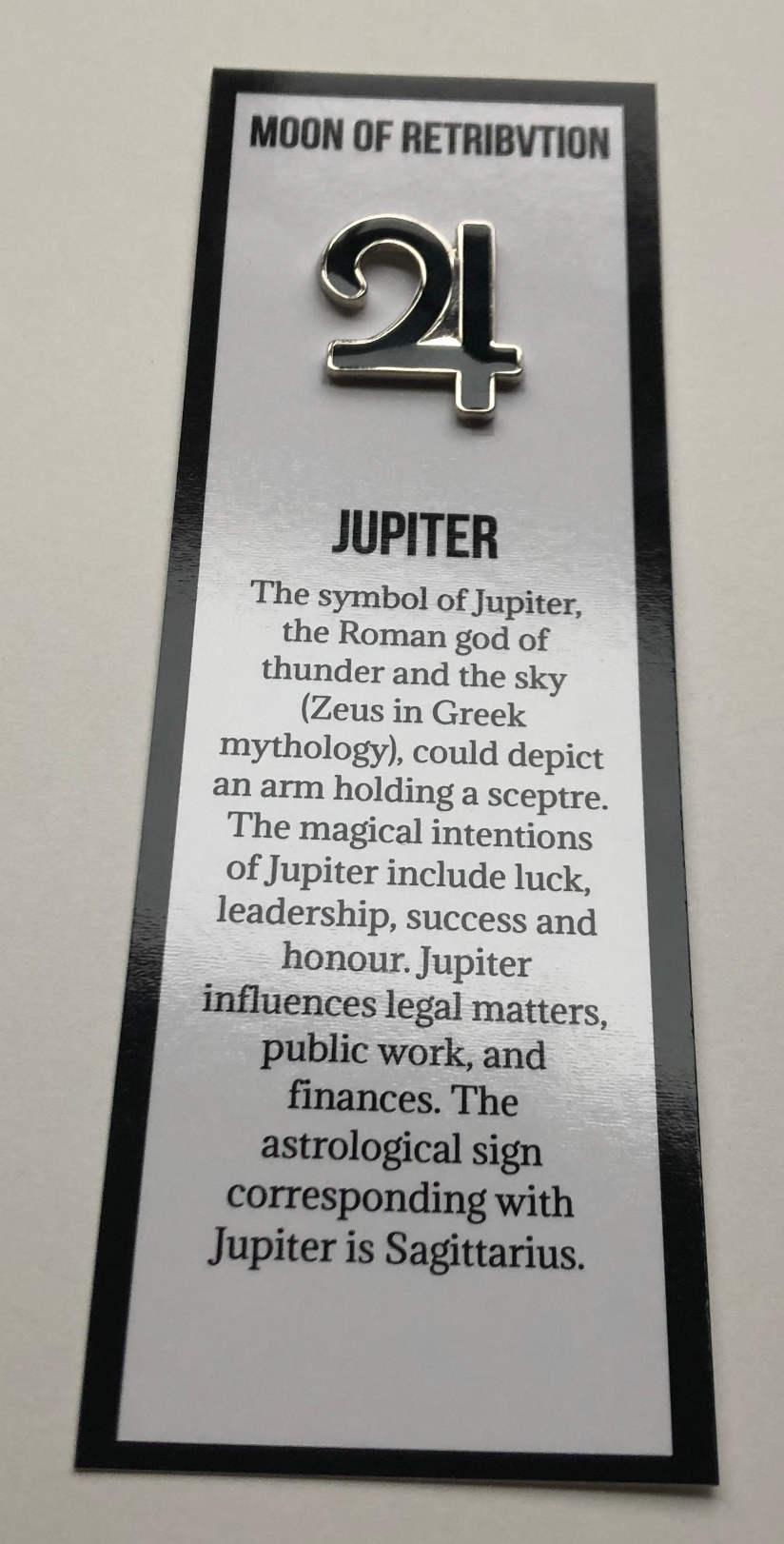 Jupiter Celestial Bodies Soft Enamel Pins (Sagittarius)