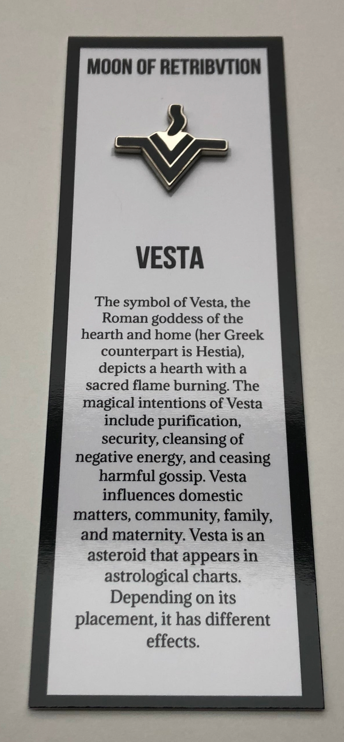 Vesta Celestial Bodies Soft Enamel Pins