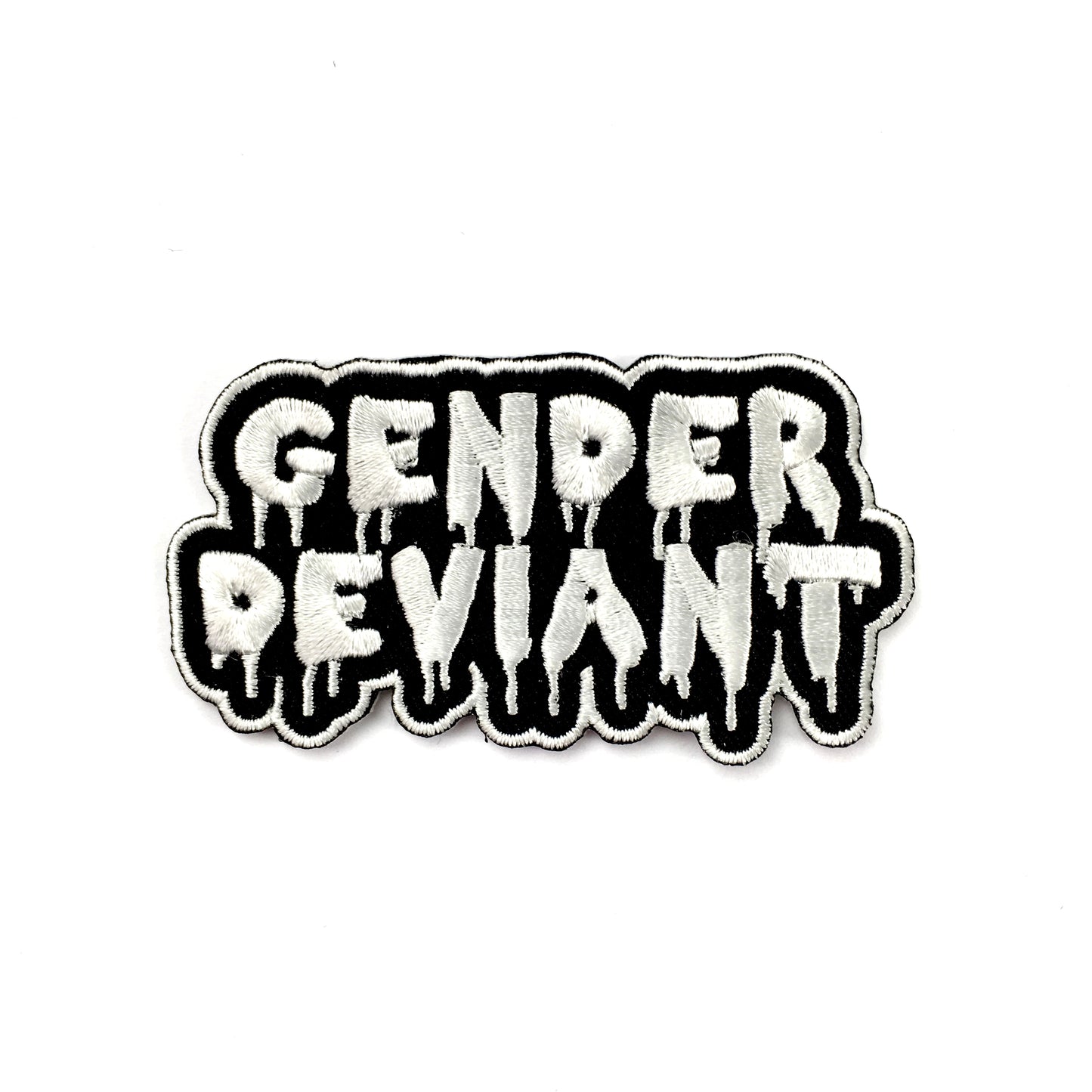 Gender Deviant Iron-On Embroidered Patch