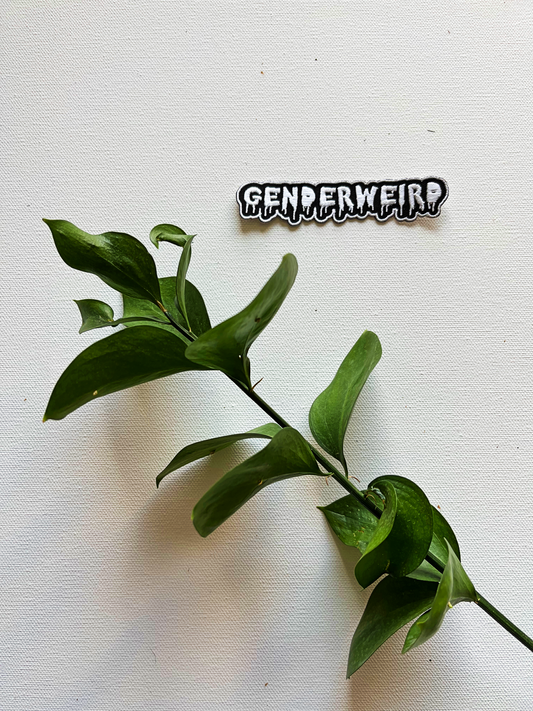 Genderweird Iron-On Embroidered Patch