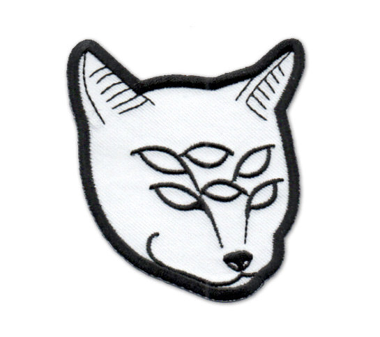 6-Eyed Cat Iron-On Embroidered Patch